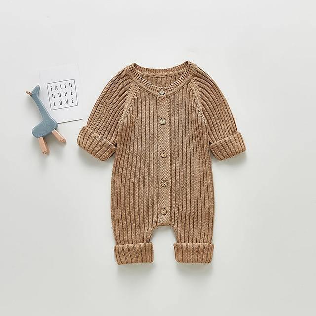 Retro Knitted Bodysuit - Belle Baby