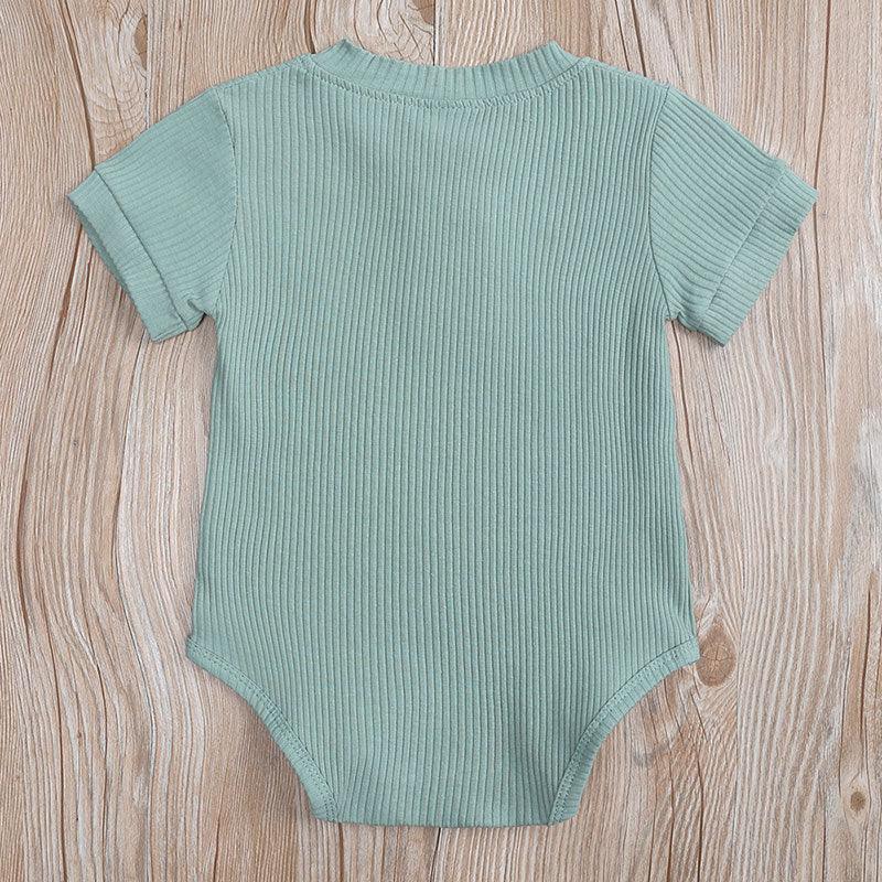 Ribbed Romper and Shorts Set - Belle Baby