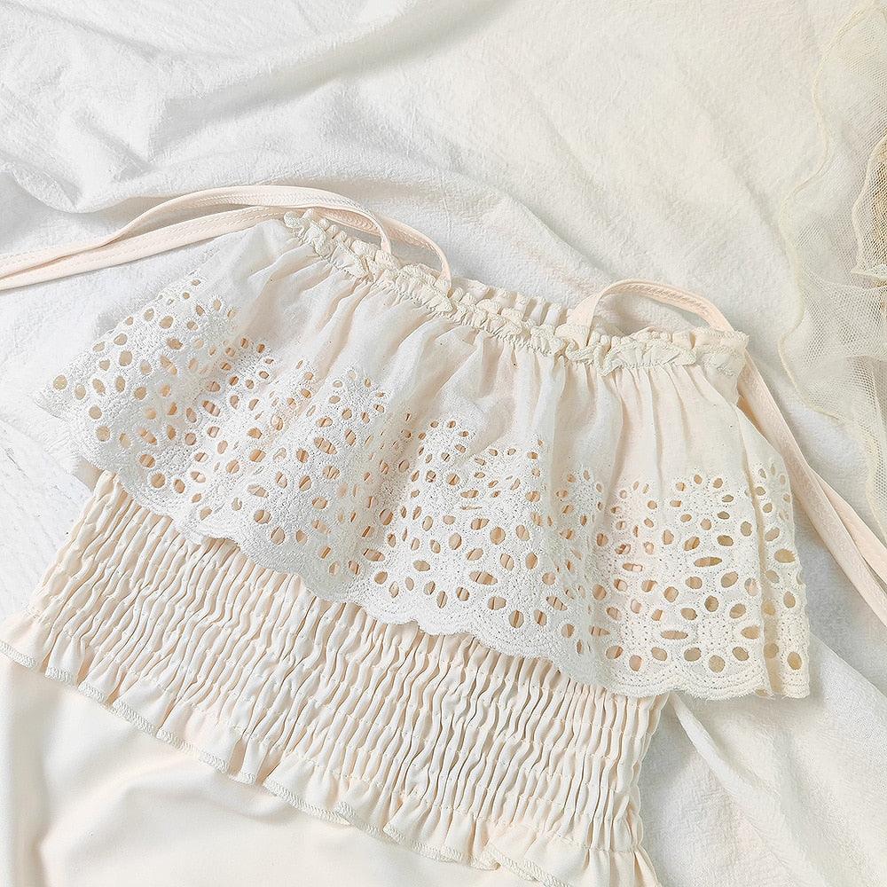 Ruffle Floral Swimsuit - Belle Baby