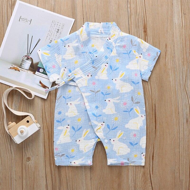 Short Sleeve Baby Kimono - Belle Baby