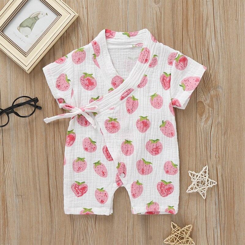 Short Sleeve Baby Kimono - Belle Baby