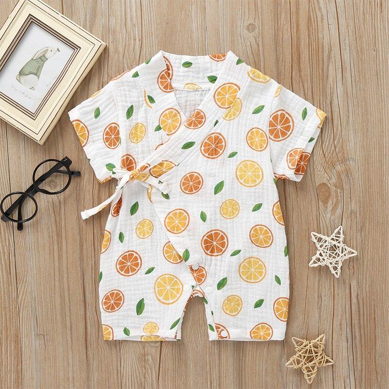 Short Sleeve Baby Kimono - Belle Baby