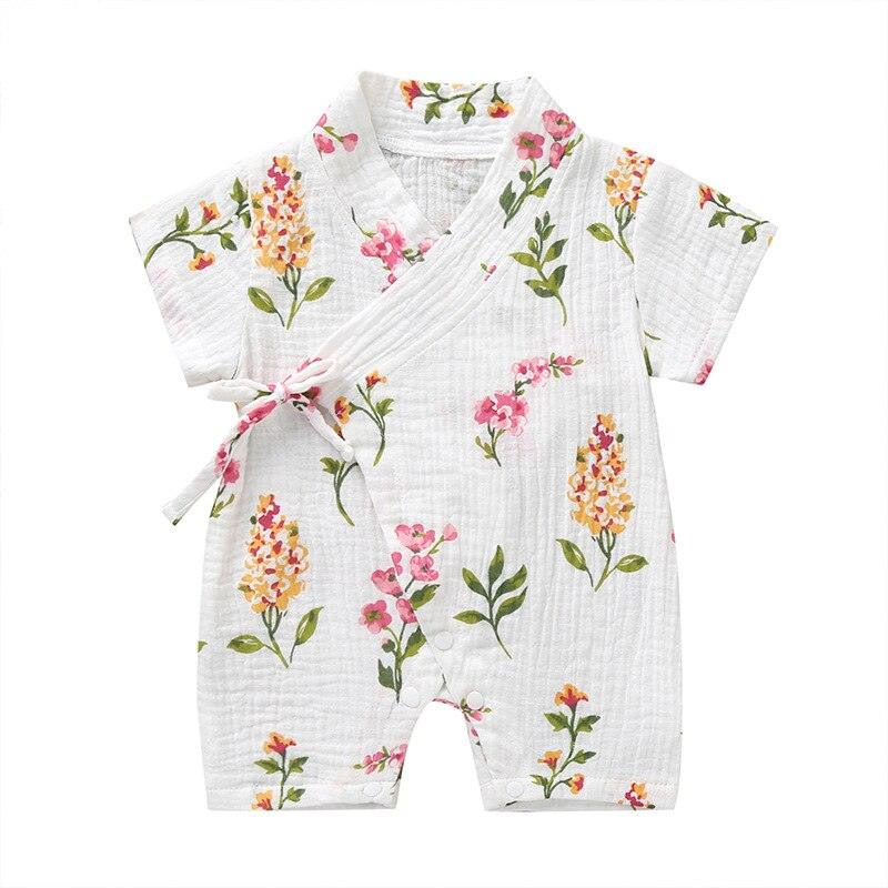 Short Sleeve Baby Kimono - Belle Baby