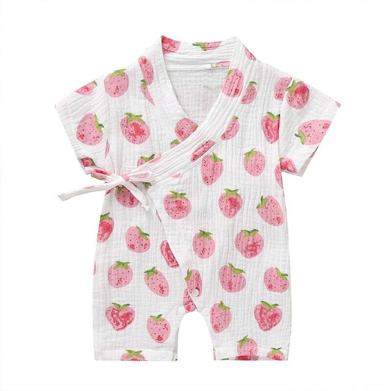 Short Sleeve Baby Kimono - Belle Baby