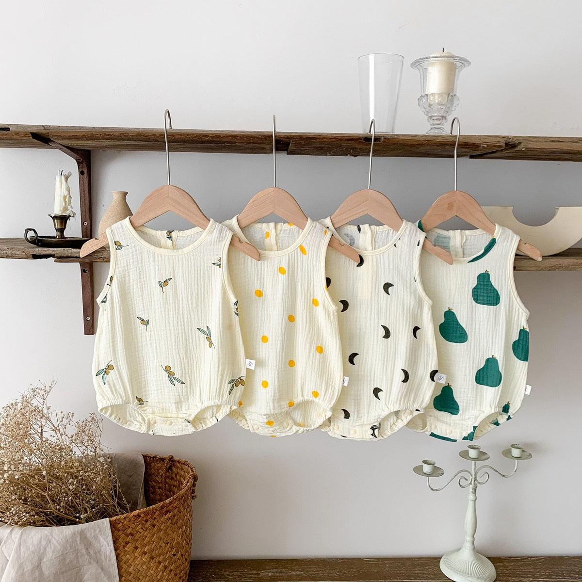 Sleeveless Summer Bodysuit - Belle Baby