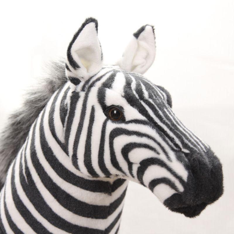 Soft Zebra Toy - Belle Baby