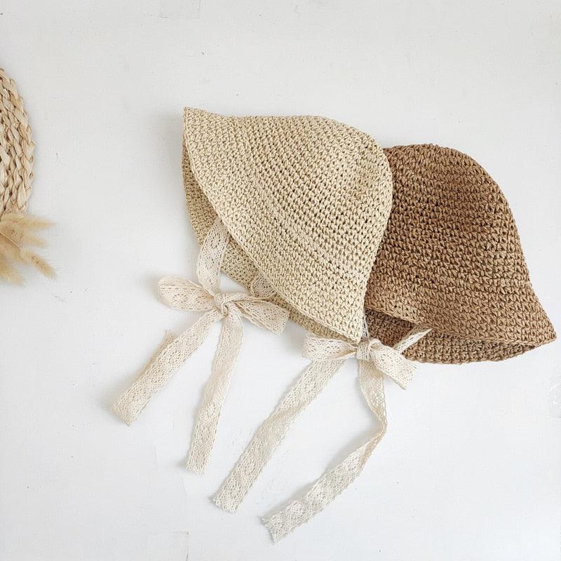 Straw Beach Hat - Belle Baby