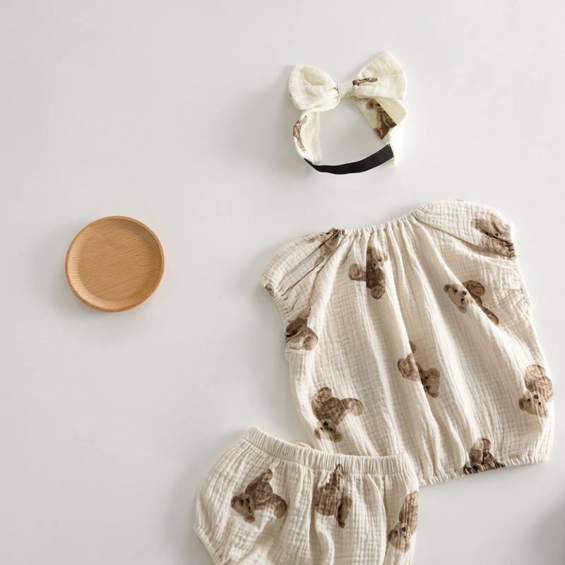 Summer Bear Set - Belle Baby
