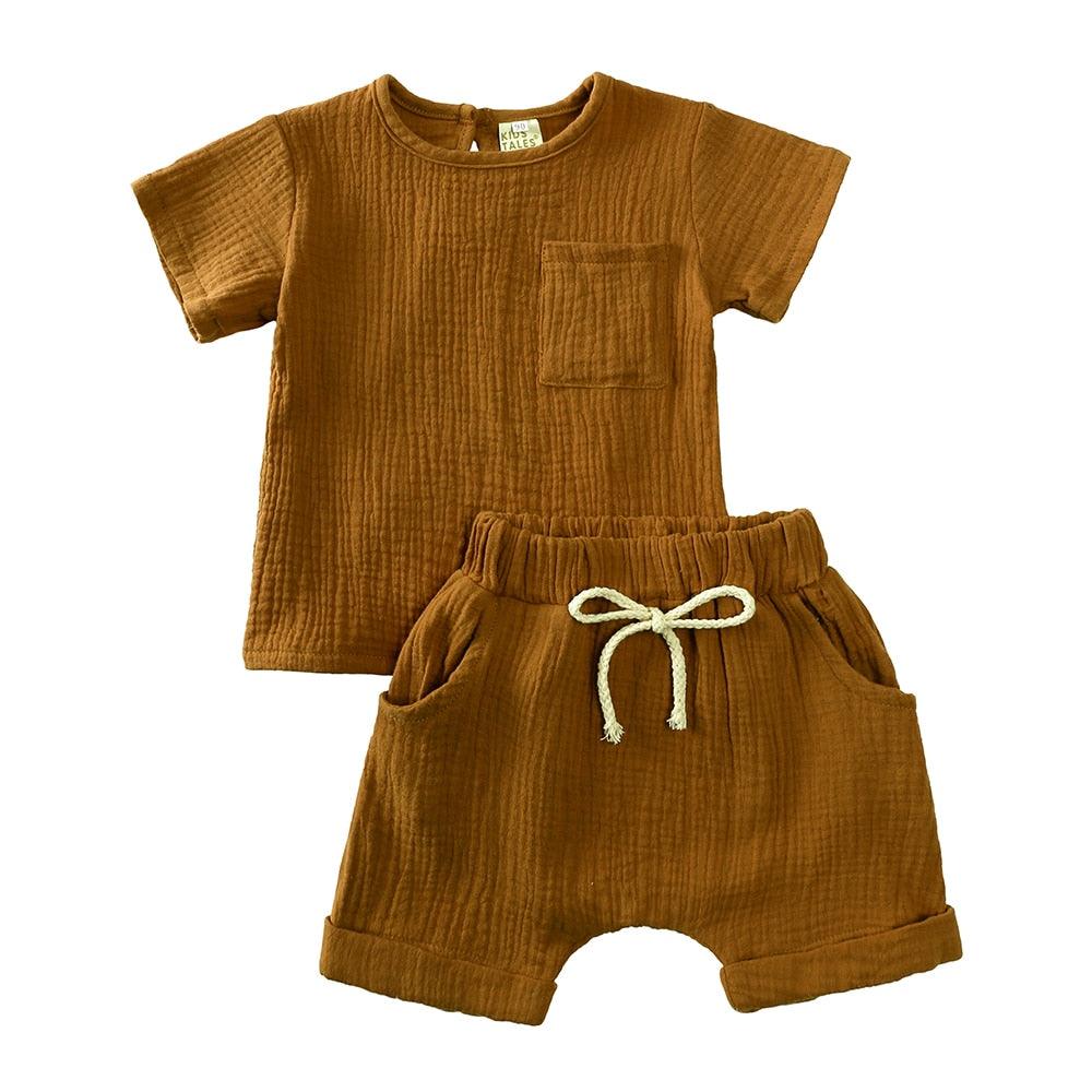 Summer T-shirt & Shorts set - Belle Baby