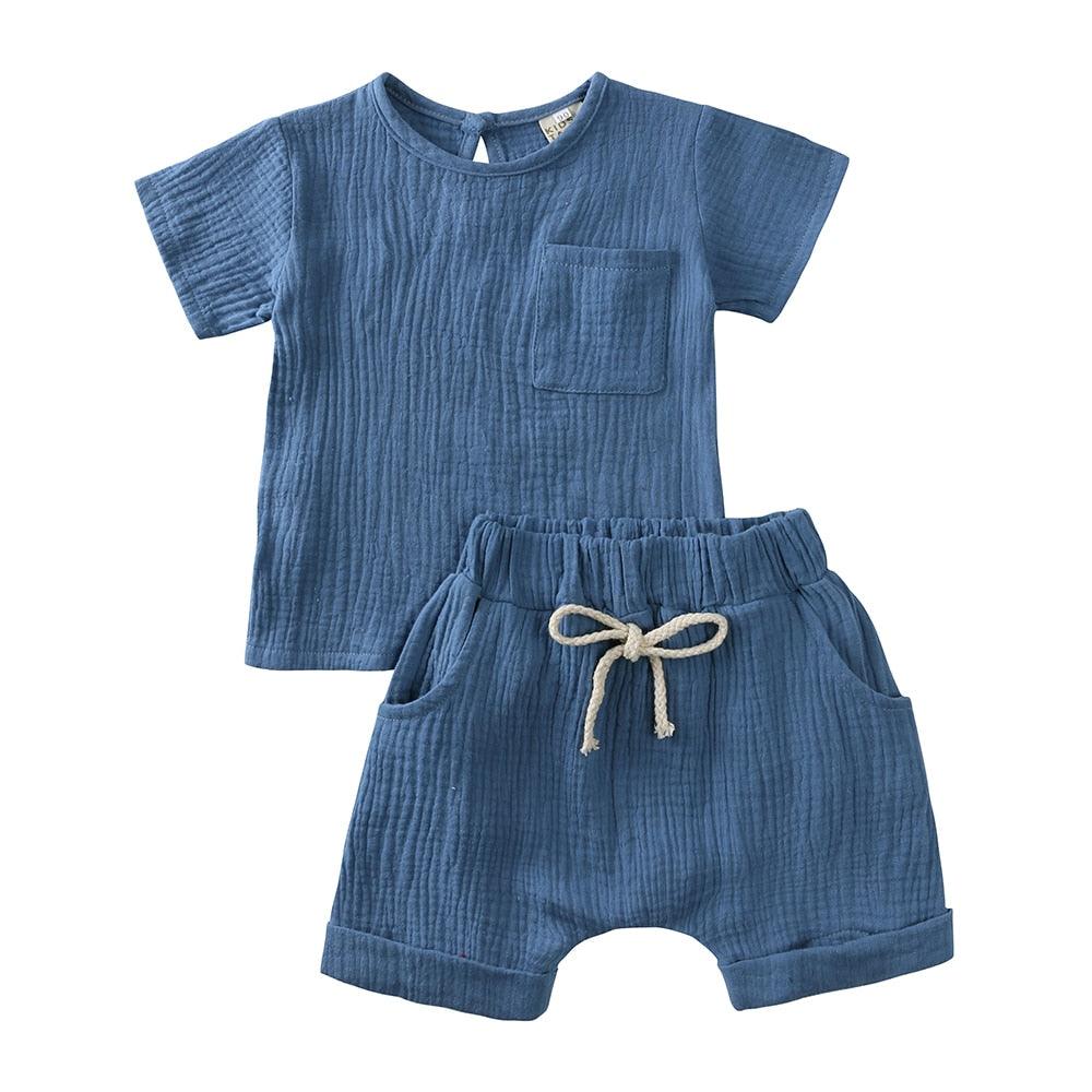 Summer T-shirt & Shorts set - Belle Baby