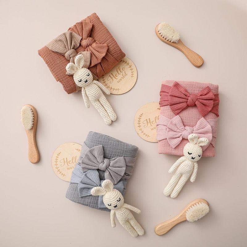 The Bunny Bow Baby Set - Belle Baby