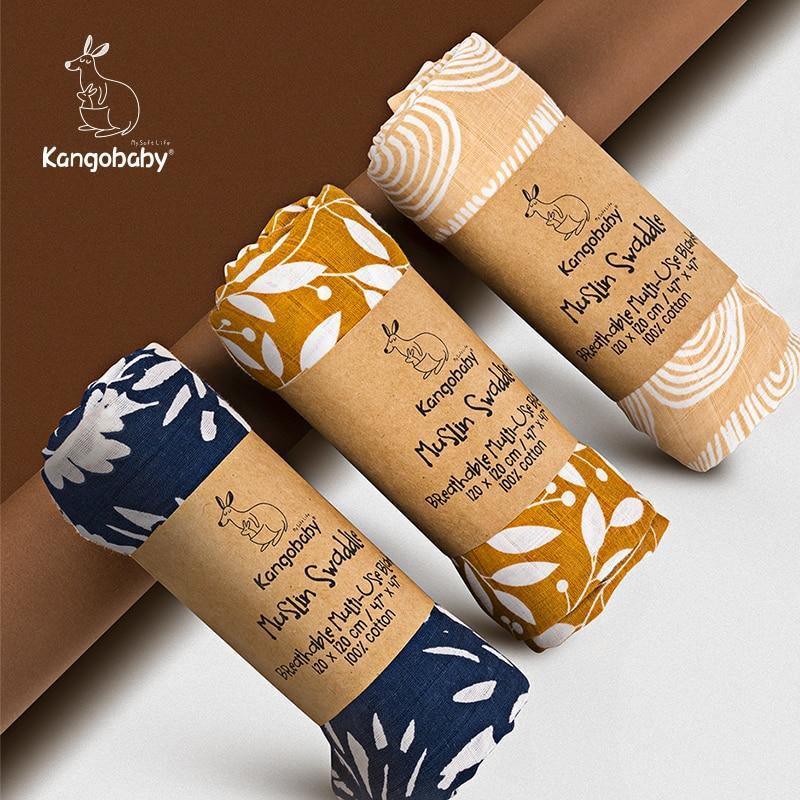 Three Funky Swaddle Blankets - Belle Baby