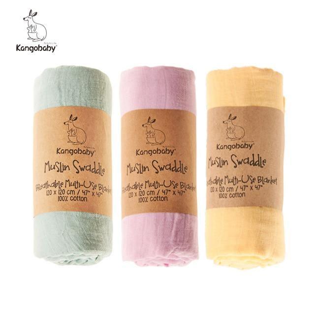 Three Funky Swaddle Blankets - Belle Baby
