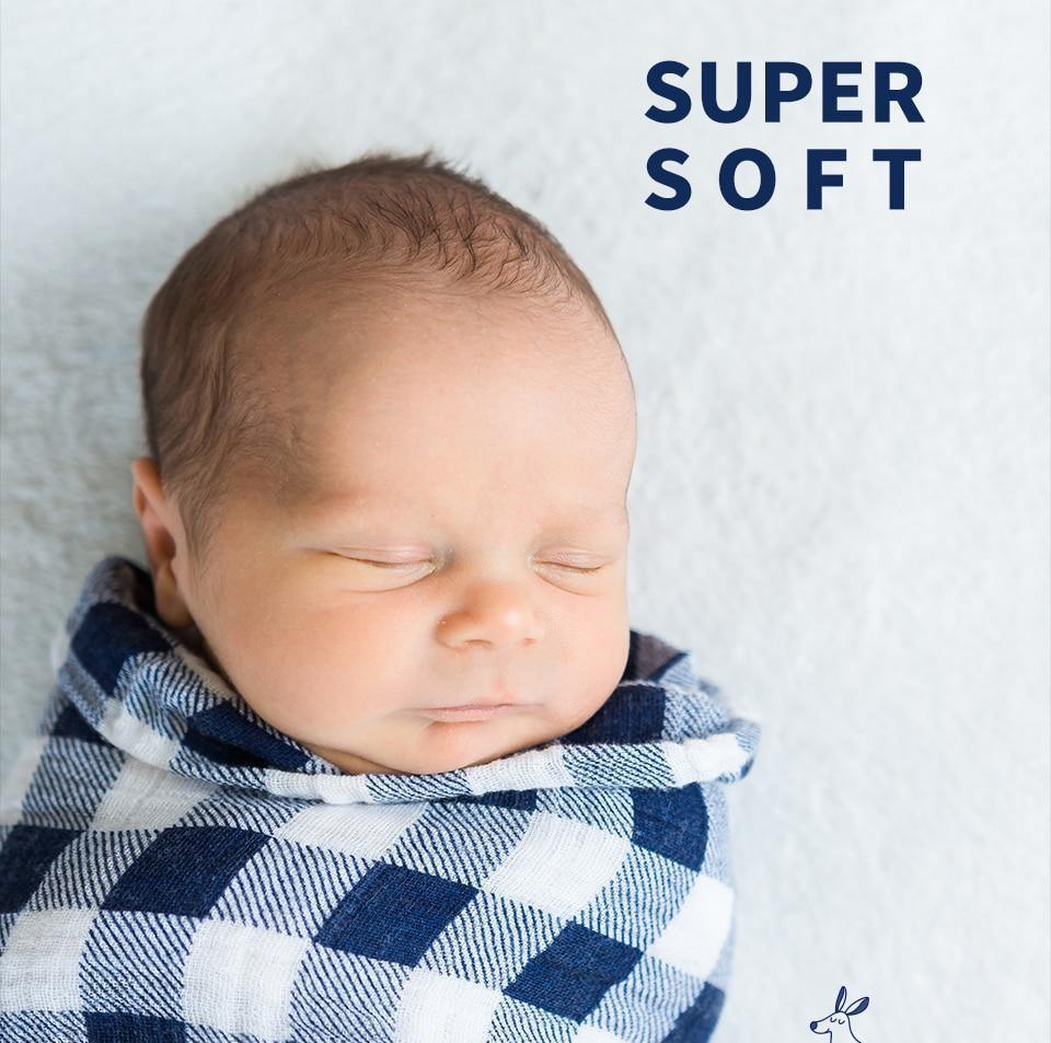 Three Funky Swaddle Blankets - Belle Baby