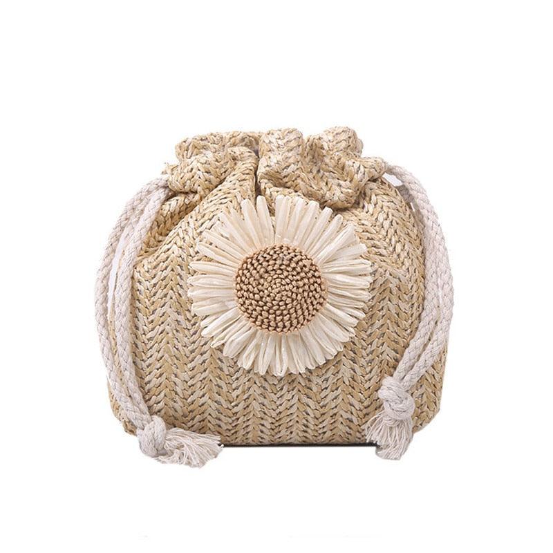 Woven Sunflower Bag - Belle Baby