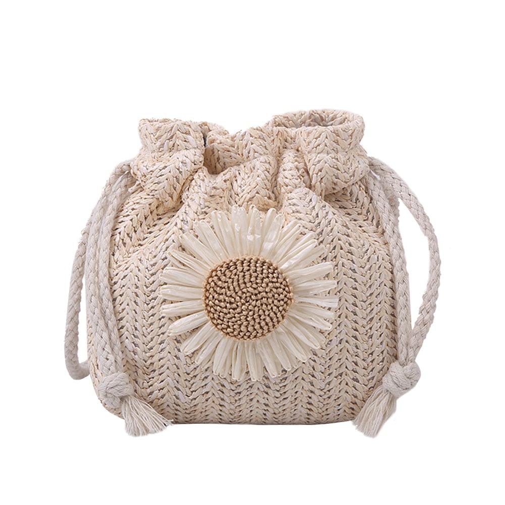 Woven Sunflower Bag - Belle Baby
