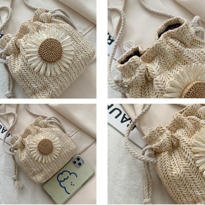 Woven Sunflower Bag - Belle Baby