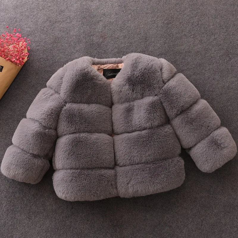 Fluffy Faux Fur Jacket