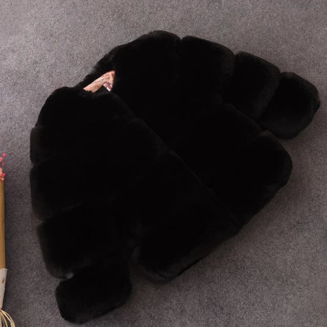 Fluffy Faux Fur Jacket