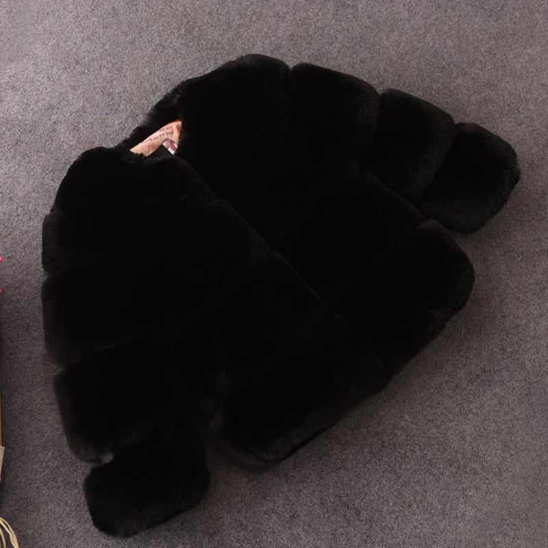 Fluffy Faux Fur Jacket