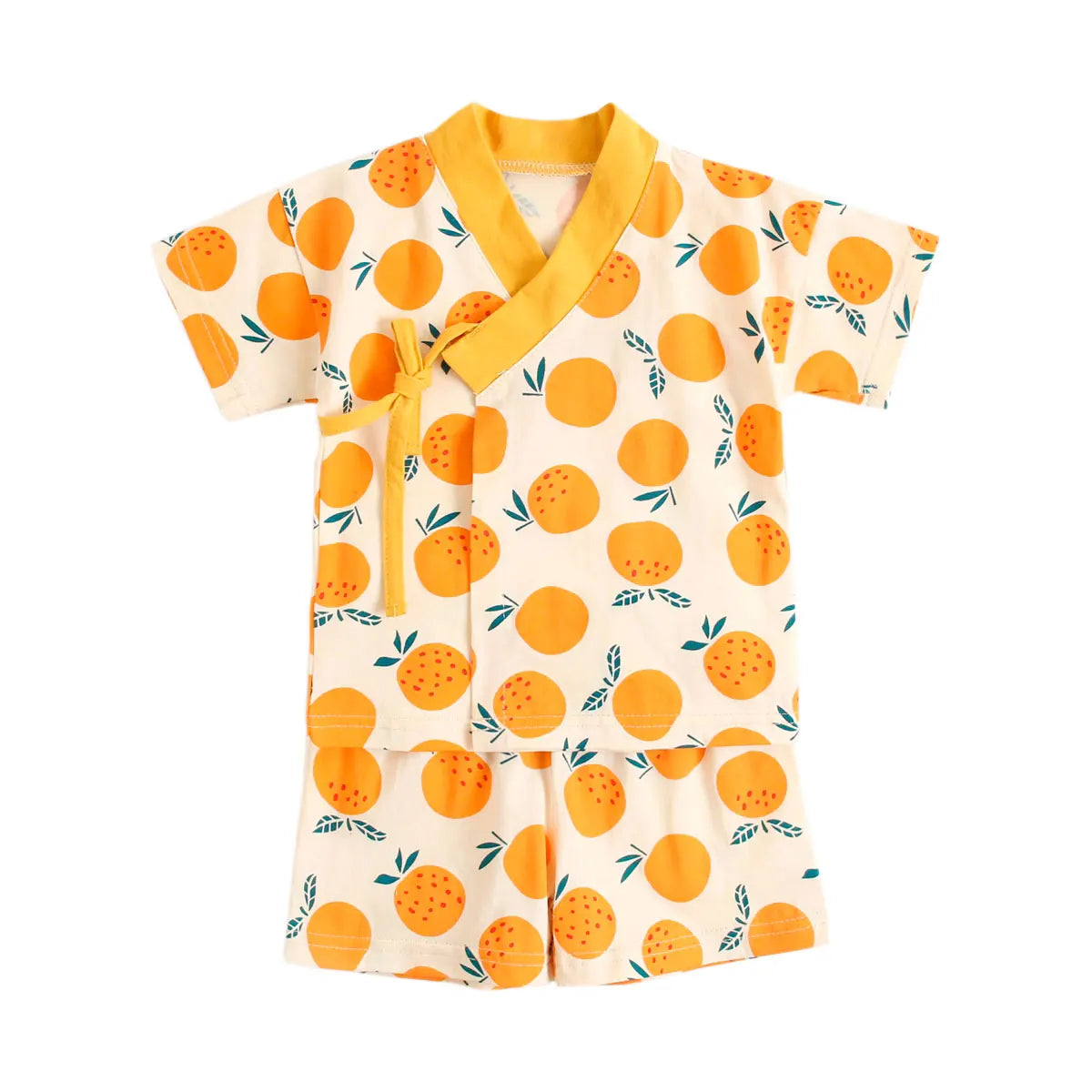 Fruity Kimono Top and Shorts set