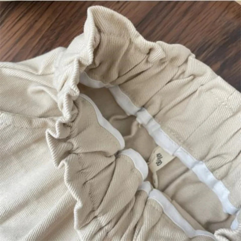 Flower Power Embroidery Trousers