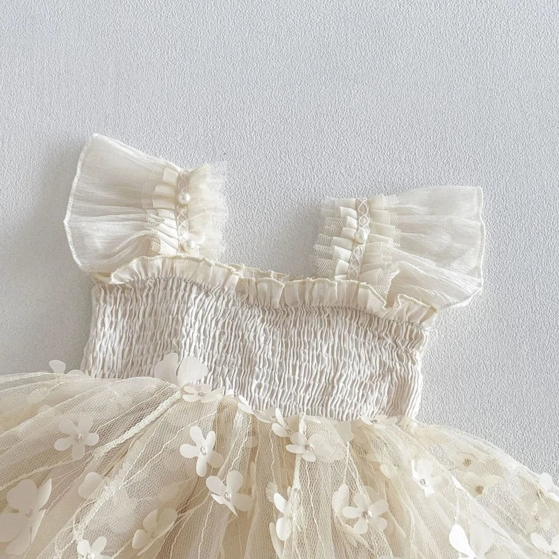 Flower Tutu Romper Dress