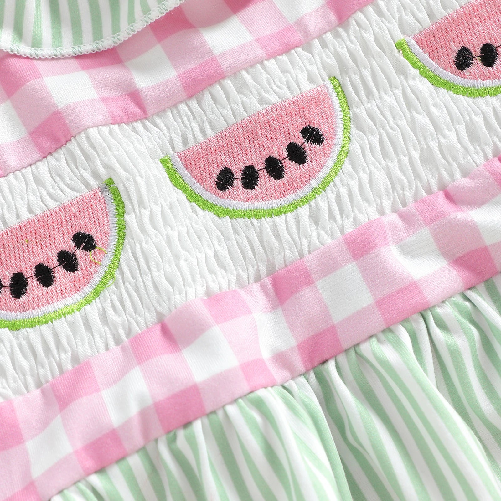 Baby Watermelon Ruffle Swimsuit
