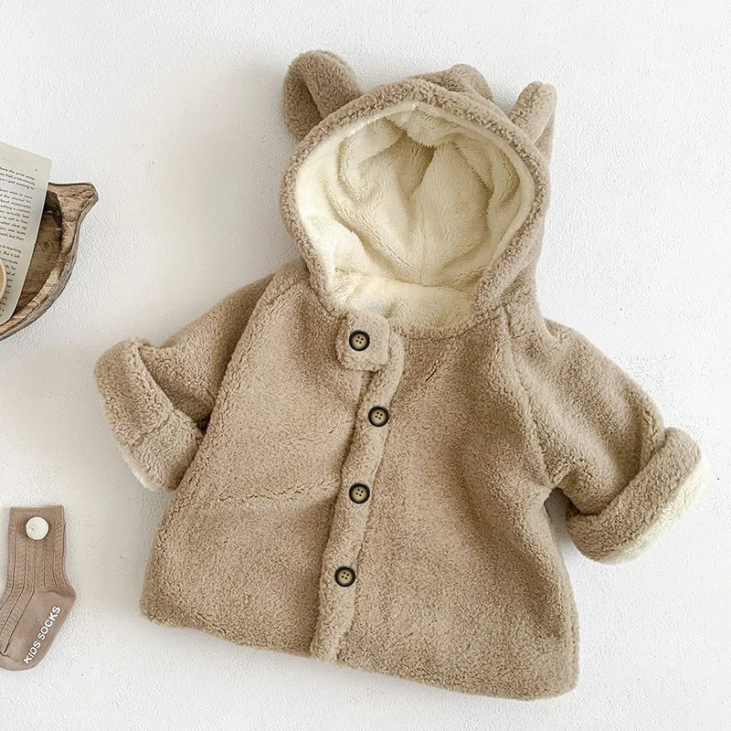 Winter Hooded Teddy Coat