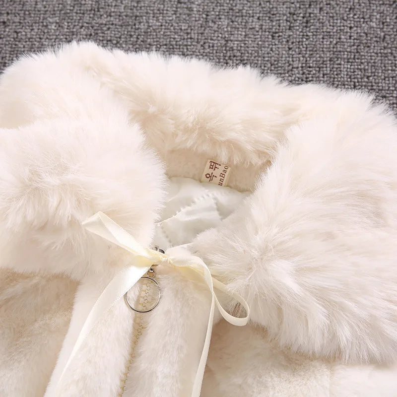 Faux Fur Cape Coat