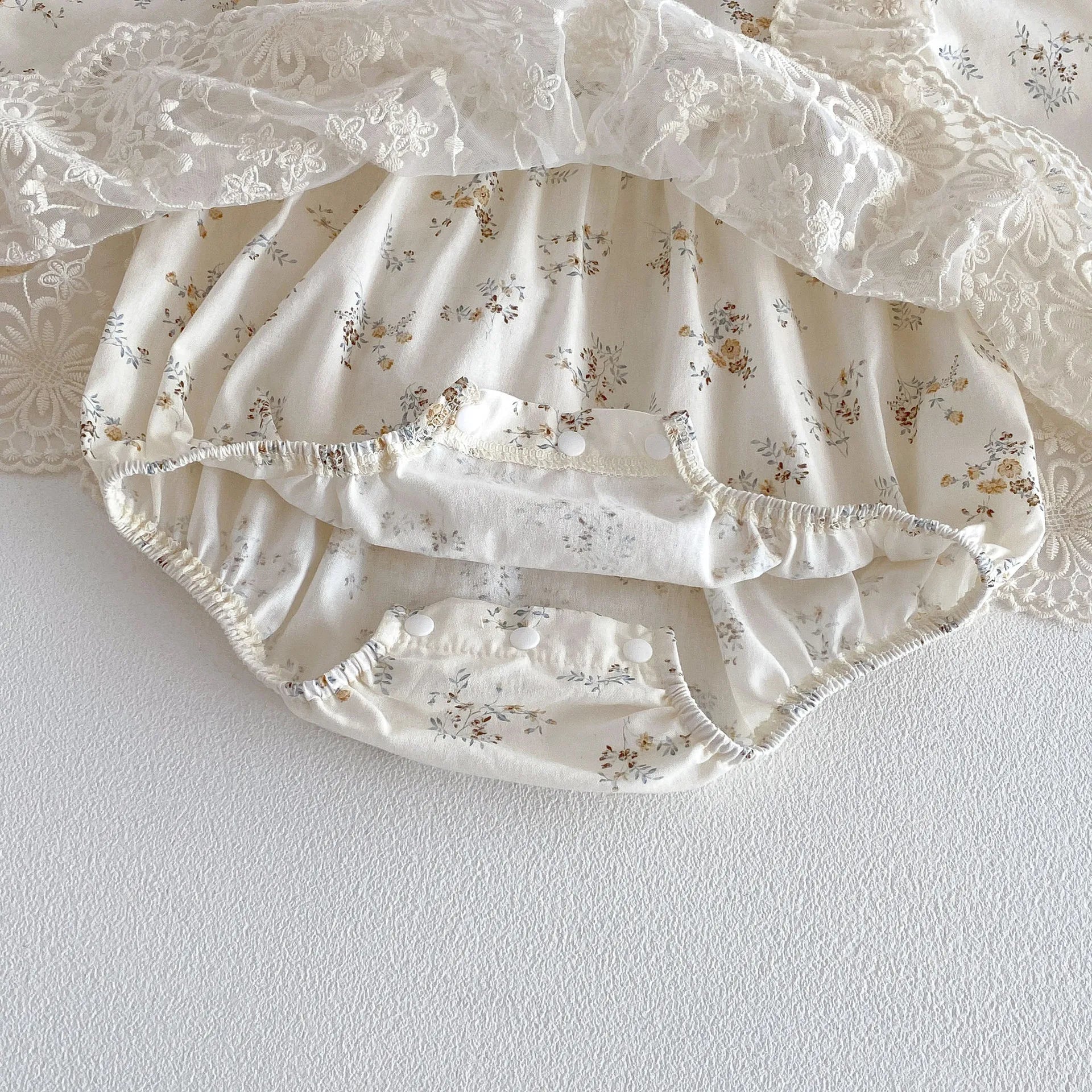 Lace Tutu Romper and Bonnet