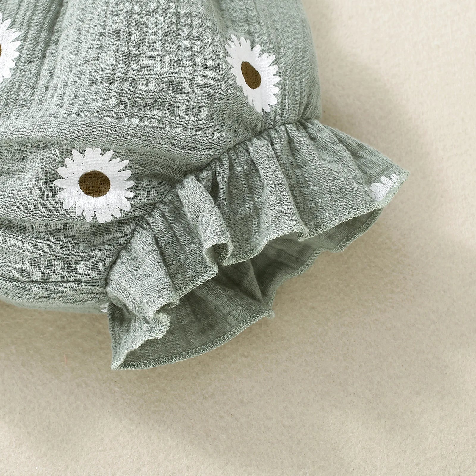 Sweet Flower Top & Bloomers Summer set