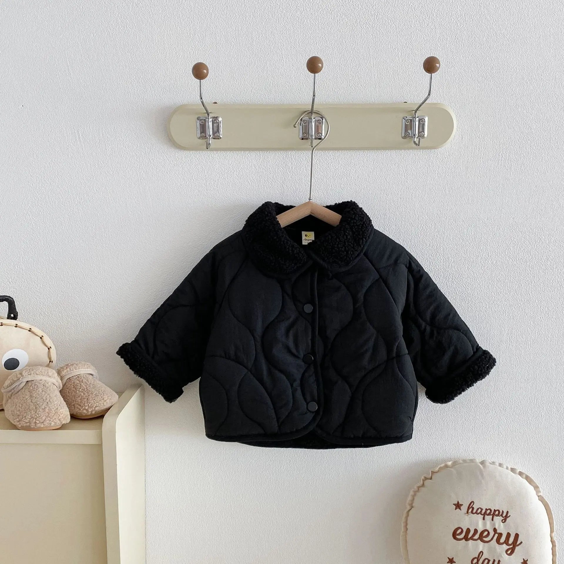 Quilted Fleece Jacket