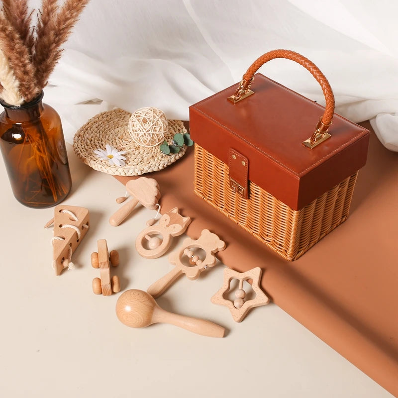 The Baby Wooden Toy Gift Box