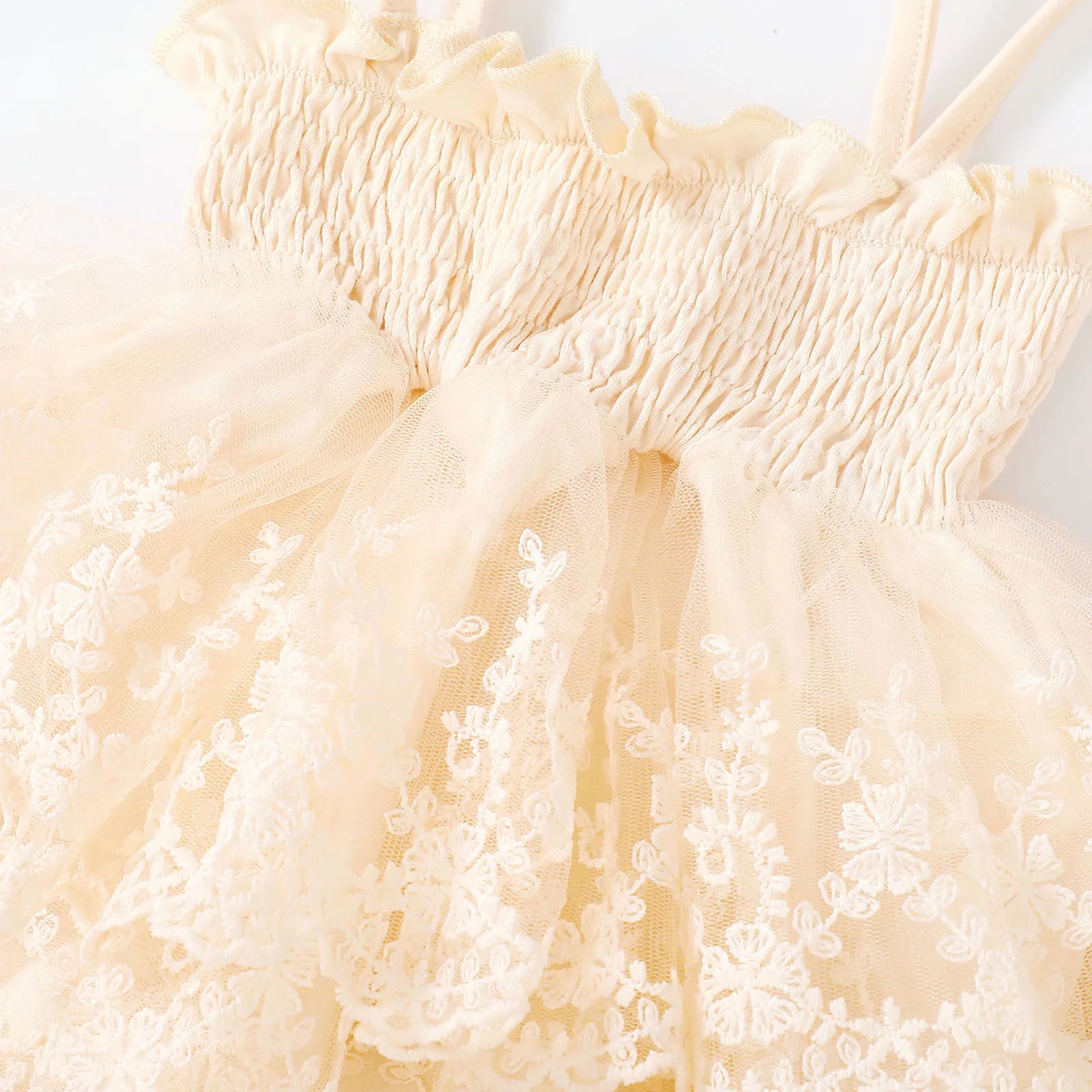 Summer Lace Tutu Romper Dress