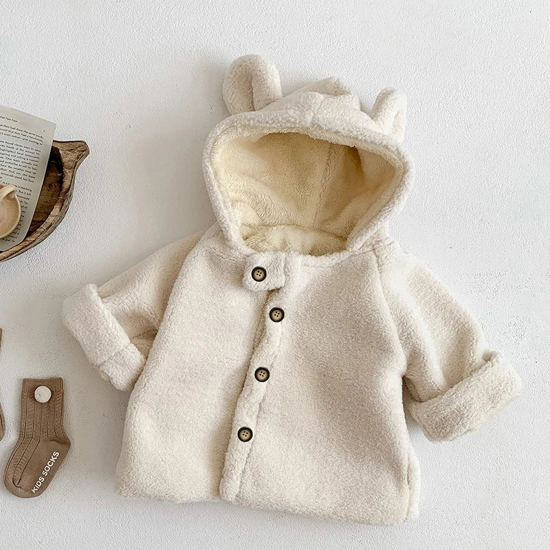 Winter Hooded Teddy Coat