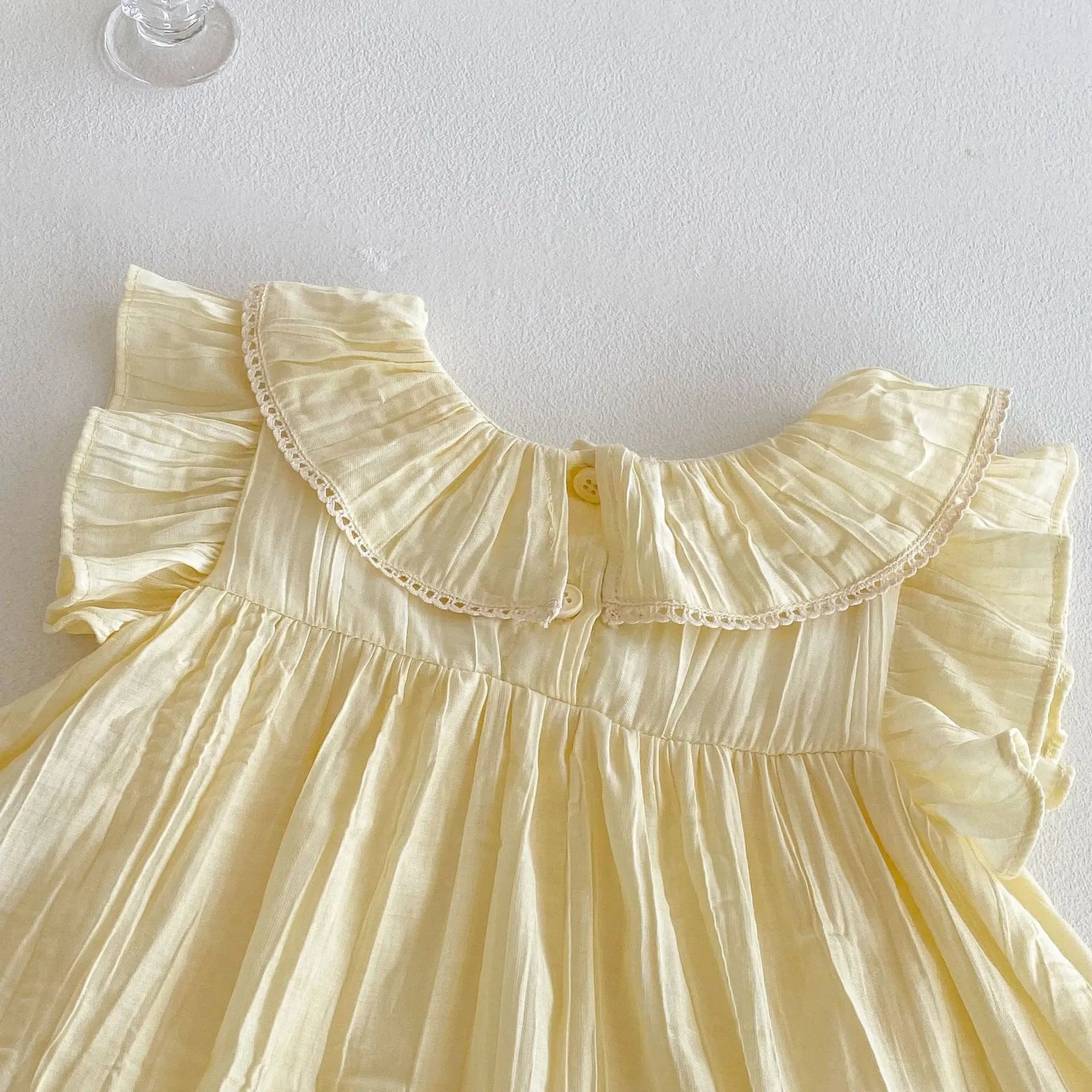 Hello Sunshine Baby Romper Dress