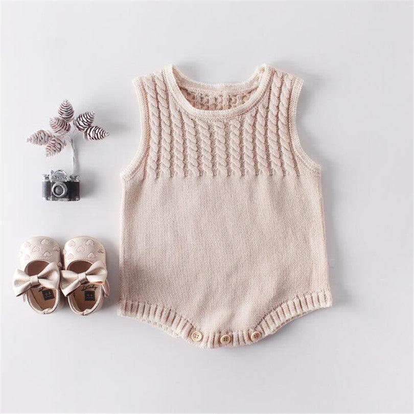 Knitted Romper & Jumper Set - Belle Baby
