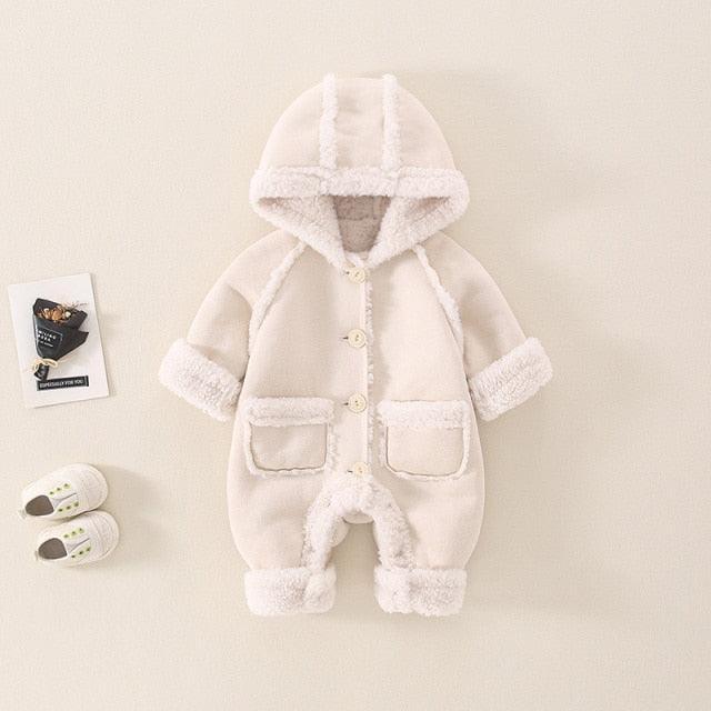 Newborn Snowsuit Romper - Belle Baby