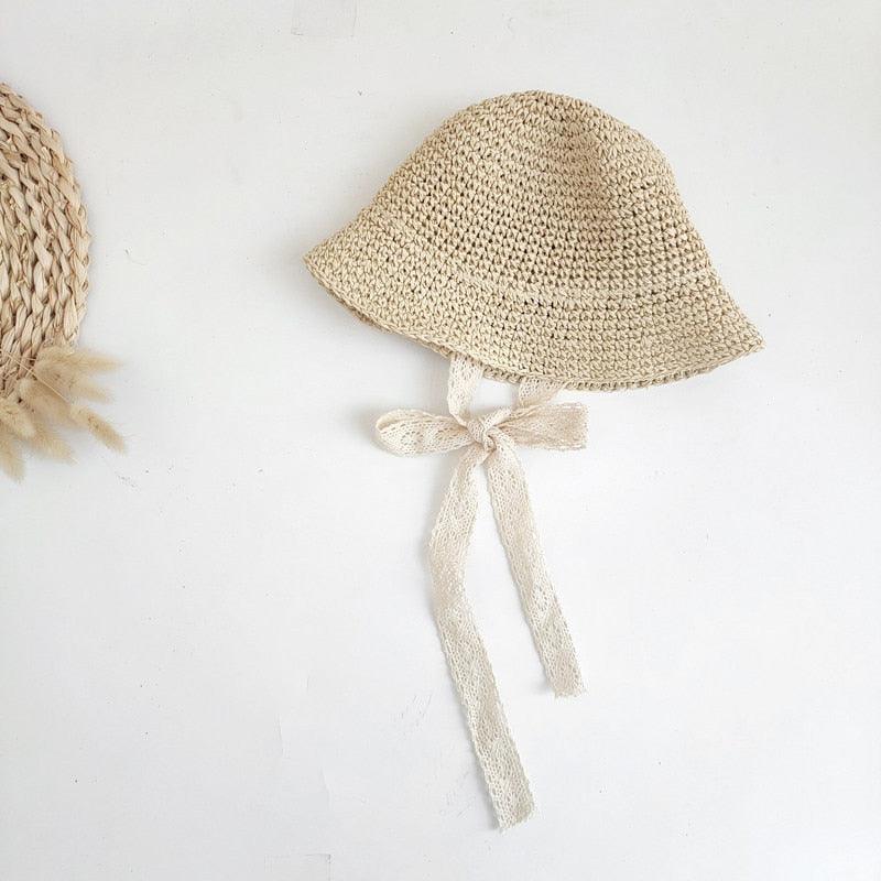 Straw Beach Hat - Belle Baby