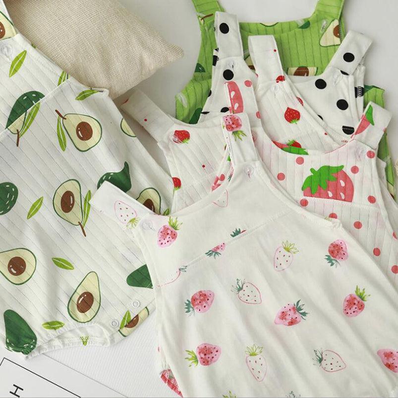 Summer Fruits Romper - Belle Baby