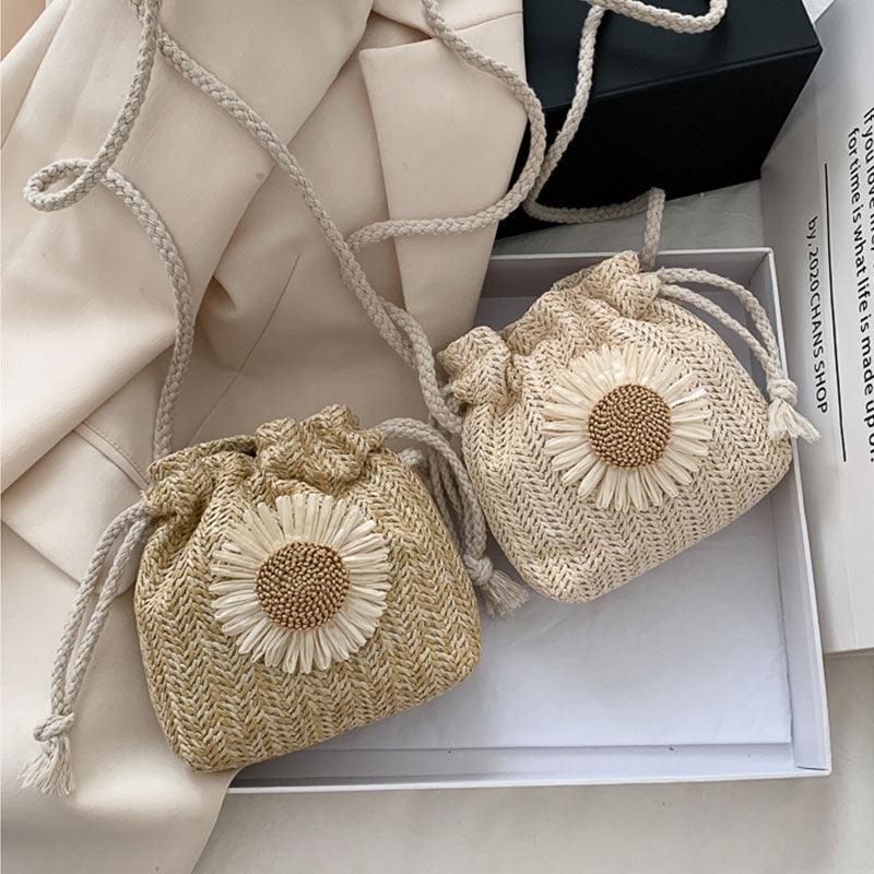 Woven Sunflower Bag - Belle Baby